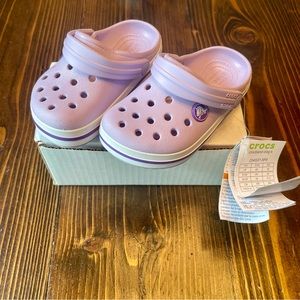Lavender Crocs